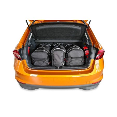 SKODA FABIA HATCHBACK 2021+ TORBY DO BAGAŻNIKA 3 SZT