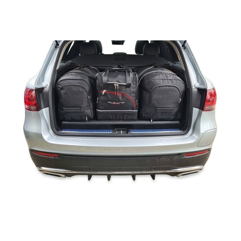 MERCEDES-BENZ GLC PHEV 2019-2022 TORBY DO BAGAŻNIKA 4 SZT