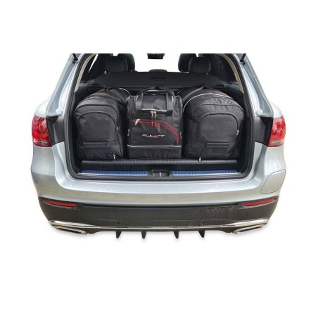 MERCEDES-BENZ GLC PHEV 2019-2022 TORBY DO BAGAŻNIKA 4 SZT