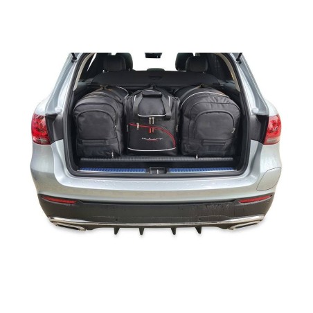 MERCEDES-BENZ GLC PHEV 2019-2022 TORBY DO BAGAŻNIKA 4 SZT