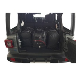 JEEP WRANGLER PHEV 2021+ TORBY DO BAGAŻNIKA 4 SZT