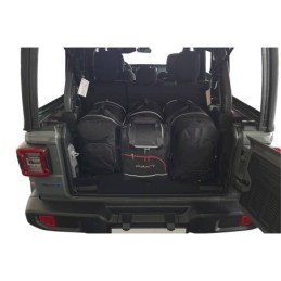 JEEP WRANGLER PHEV 2021+ TORBY DO BAGAŻNIKA 4 SZT