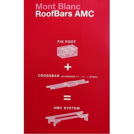 MONT BLANC AMC ALUMINIOWA BELKA AERO A52