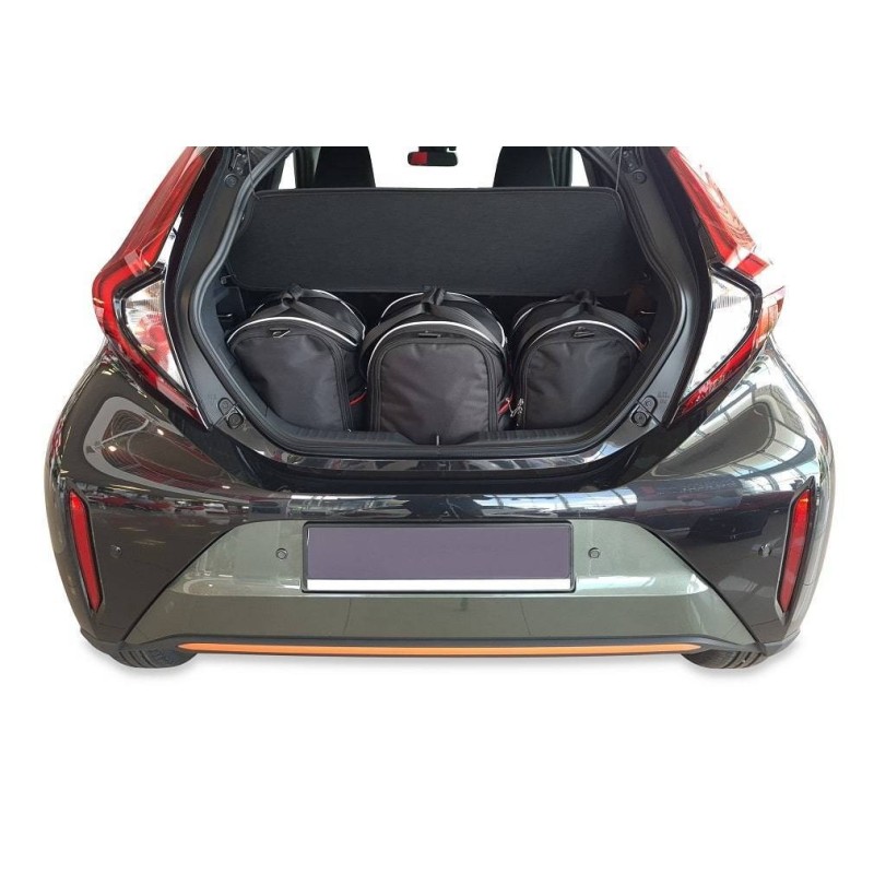 TOYOTA AYGO X 2022+ TORBY DO BAGAŻNIKA 3 SZT TOYOTA AYGO X 2022+ TORBY DO BAGAŻNIKA 3 SZT