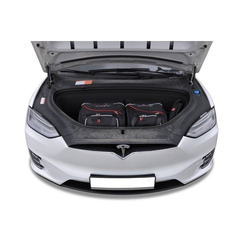 TESLA MODEL X EV 2016+ TORBY DO BAGAŻNIKA 2 SZT TESLA MODEL X EV 2016+ TORBY DO BAGAŻNIKA 2 SZT