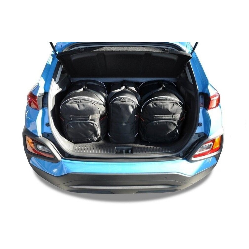 HYUNDAI KONA EV 2018-2022 TORBY DO BAGAŻNIKA 3 SZT HYUNDAI KONA EV 2018-2022 TORBY DO BAGAŻNIKA 3 SZT
