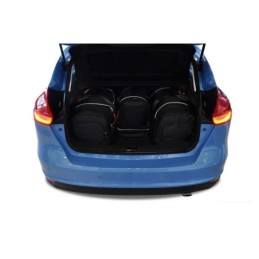 FORD FOCUS HATCHBACK 2011-2018 TORBY DO BAGAŻNIKA 4 SZT