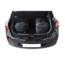 HYUNDAI i30 HATCHBACK 2012-2016 TORBY DO BAGAŻNIKA 3 SZT