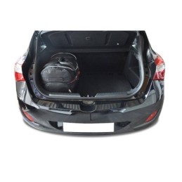 HYUNDAI i30 HATCHBACK 2012-2016 TORBY DO BAGAŻNIKA 3 SZT