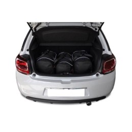 CITROEN DS3 HATCHBACK 2009-2016 TORBY DO BAGAŻNIKA 3 SZT