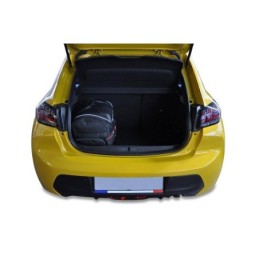PEUGEOT 208 HATCHBACK 2019+ TORBY DO BAGAŻNIKA 3 SZT