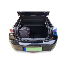 PEUGEOT e-208 HATCHBACK EV 2019+ TORBY DO BAGAŻNIKA 3 SZT