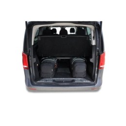 MERCEDES-BENZ EQV EXTRA LONG 2020+ TORBY DO BAGAŻNIKA 7 SZT