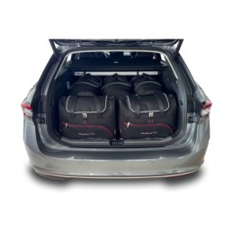 SKODA SUPERB KOMBI 2023+ TORBY DO BAGAŻNIKA 5 SZT