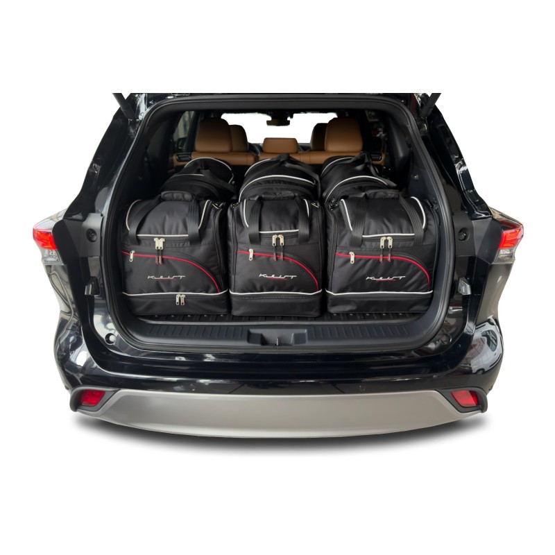 TOYOTA HIGHLANDER HEV 2020+ TORBY DO BAGAŻNIKA 6 SZT TOYOTA HIGHLANDER HEV 2020+ TORBY DO BAGAŻNIKA 6 SZT