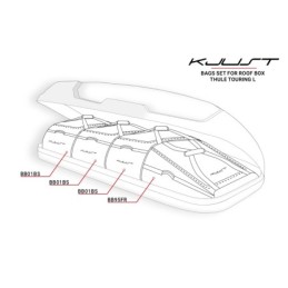 ZESTAW TOREB KJUST 4 SZT DO BOKSU DACHOWEGO THULE TOURING L