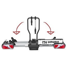 PROUSER Diamant FG2 uchwyt na hak na 2 rowery SKŁADANY