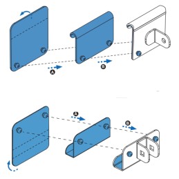 CR 941-554 KIT dedykowany do drabin