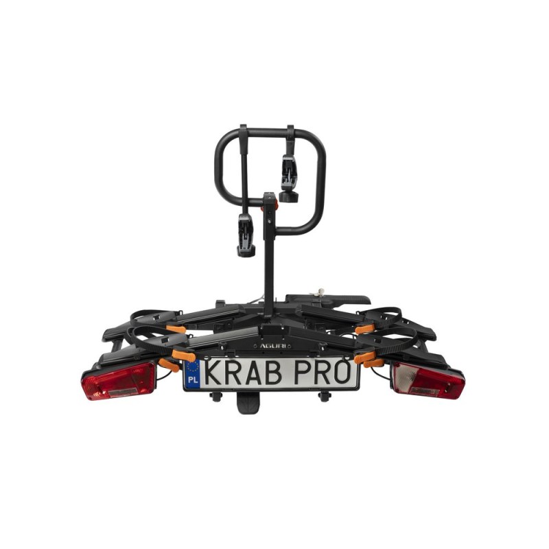 AGURI KRAB PRO 2 UCHWYT ROWEROWY SKŁADANY CZARNY