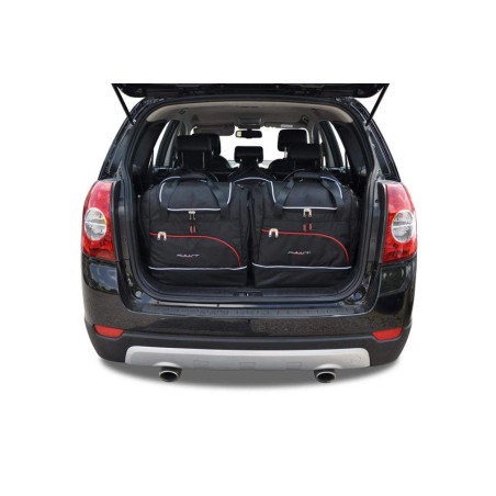 CHEVROLET CAPTIVA 2006-2010 TORBY DO BAGAŻNIKA 5 SZT