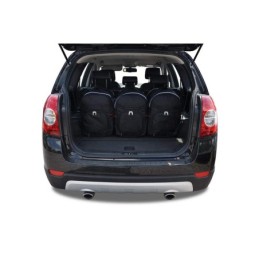 CHEVROLET CAPTIVA 2006-2010 TORBY DO BAGAŻNIKA 5 SZT