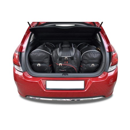 CITROEN C4 HATCHBACK 2010-2017 TORBY DO BAGAŻNIKA 4 SZT