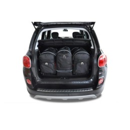 FIAT 500L 2012+ TORBY DO BAGAŻNIKA 3 SZT