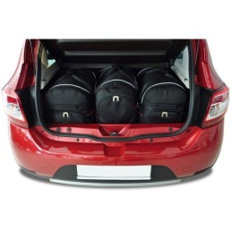 DACIA SANDERO 2011-2020 TORBY DO BAGAŻNIKA 3 SZT