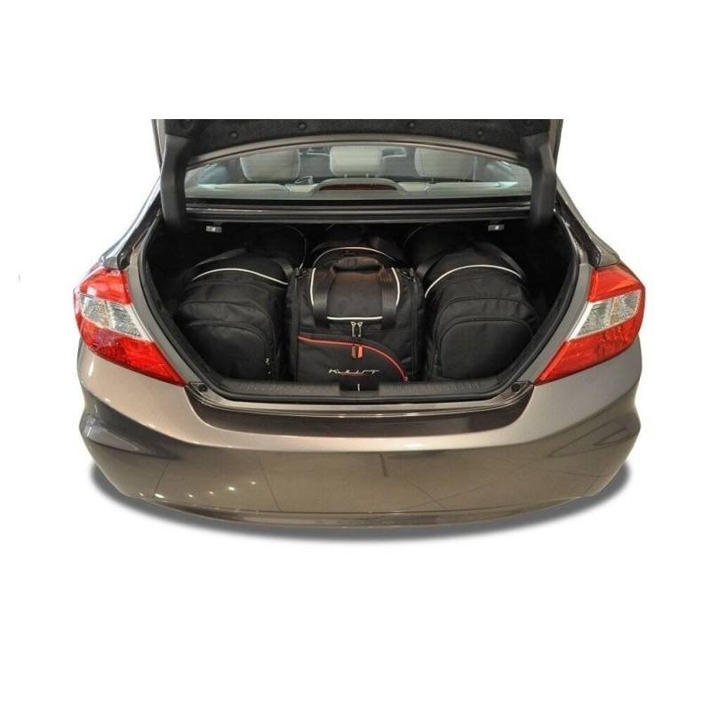HONDA CIVIC LIMOUSINE 2012-2017 TORBY DO BAGAŻNIKA 4 SZT HONDA CIVIC LIMOUSINE 2012-2017 TORBY DO BAGAŻNIKA 4 SZT