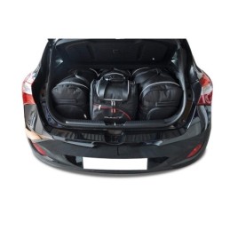HYUNDAI i30 HATCHBACK 2012-2016 TORBY DO BAGAŻNIKA 4 SZT