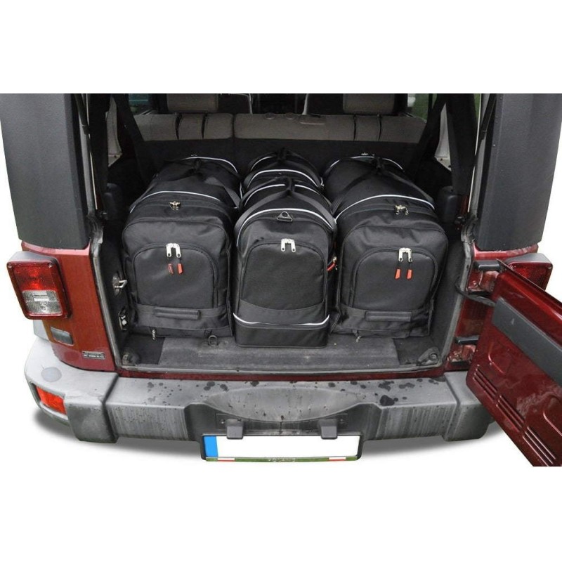 JEEP WRANGLER 2007-2018 TORBY DO BAGAŻNIKA 4 SZT JEEP WRANGLER 2007-2018 TORBY DO BAGAŻNIKA 4 SZT