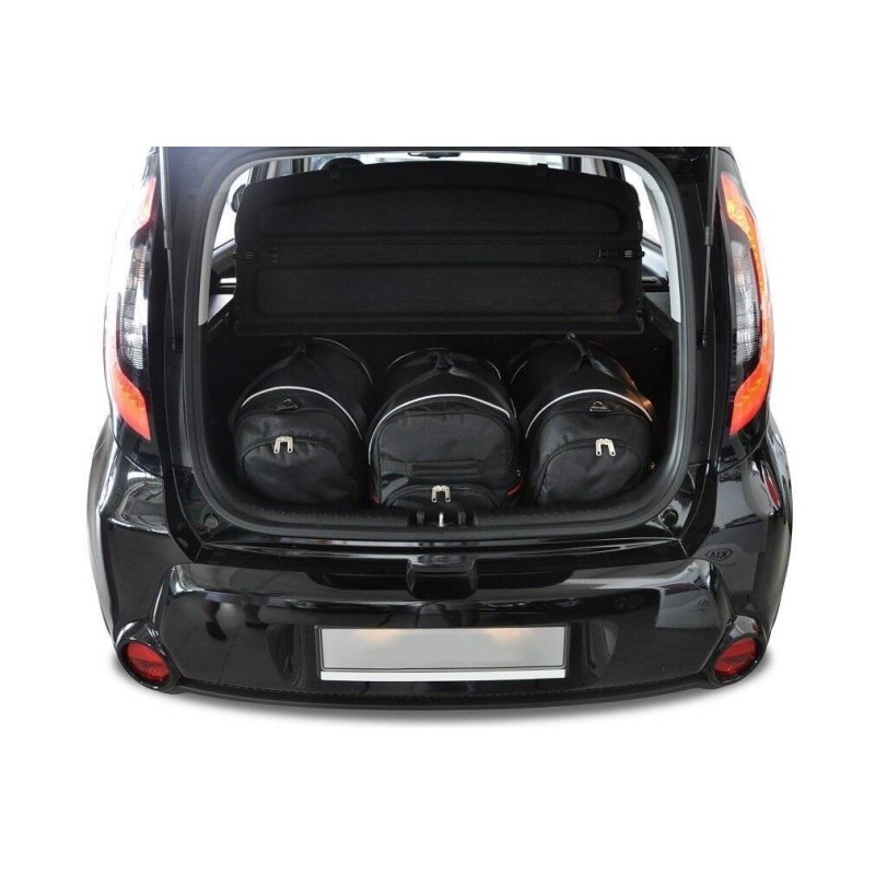 KIA SOUL 2014-2018 TORBY DO BAGAŻNIKA 3 SZT KIA SOUL 2014-2018 TORBY DO BAGAŻNIKA 3 SZT