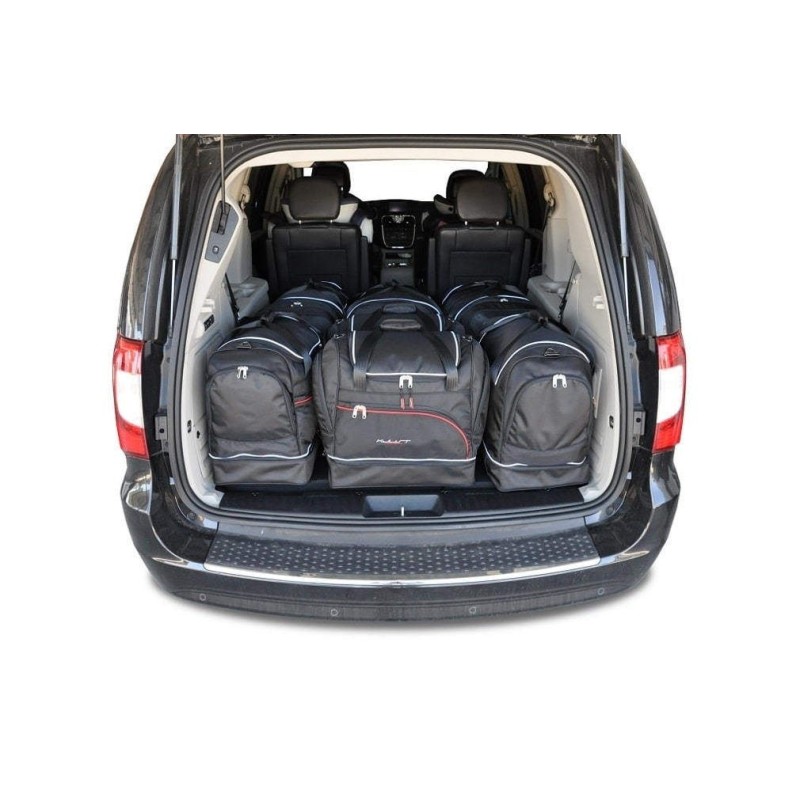 LANCIA VOYAGER 2011+ TORBY DO BAGAŻNIKA 7 SZT LANCIA VOYAGER 2011+ TORBY DO BAGAŻNIKA 7 SZT