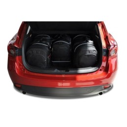 MAZDA 3 HATCHBACK 2013-2018 TORBY DO BAGAŻNIKA 4 SZT