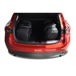 MAZDA 3 HATCHBACK 2013-2018 TORBY DO BAGAŻNIKA 4 SZT