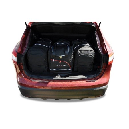 NISSAN QASHQAI 2007-2013 TORBY DO BAGAŻNIKA 4 SZT