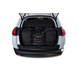 PEUGEOT 2008 2013-2019 TORBY DO BAGAŻNIKA 4 SZT
