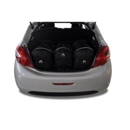 PEUGEOT 208 HATCHBACK 2012-2015 TORBY DO BAGAŻNIKA 3 SZT