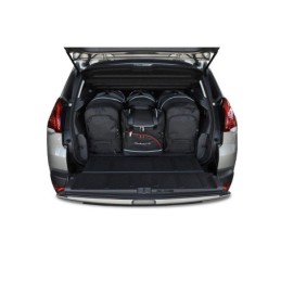 PEUGEOT 3008 2009-2016 TORBY DO BAGAŻNIKA 4 SZT