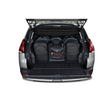 PEUGEOT 3008 2009-2016 TORBY DO BAGAŻNIKA 4 SZT