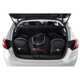 PEUGEOT 308 HATCHBACK 2013-2021 TORBY DO BAGAŻNIKA 4 SZT