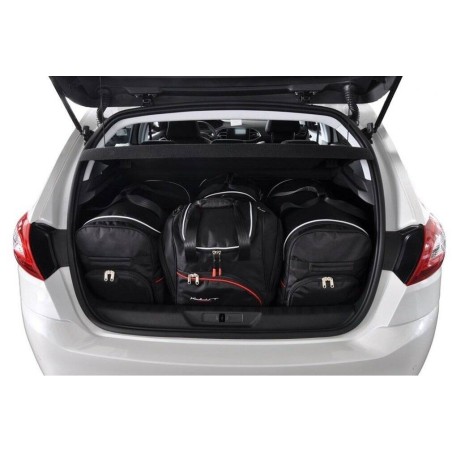 PEUGEOT 308 HATCHBACK 2013-2021 TORBY DO BAGAŻNIKA 4 SZT