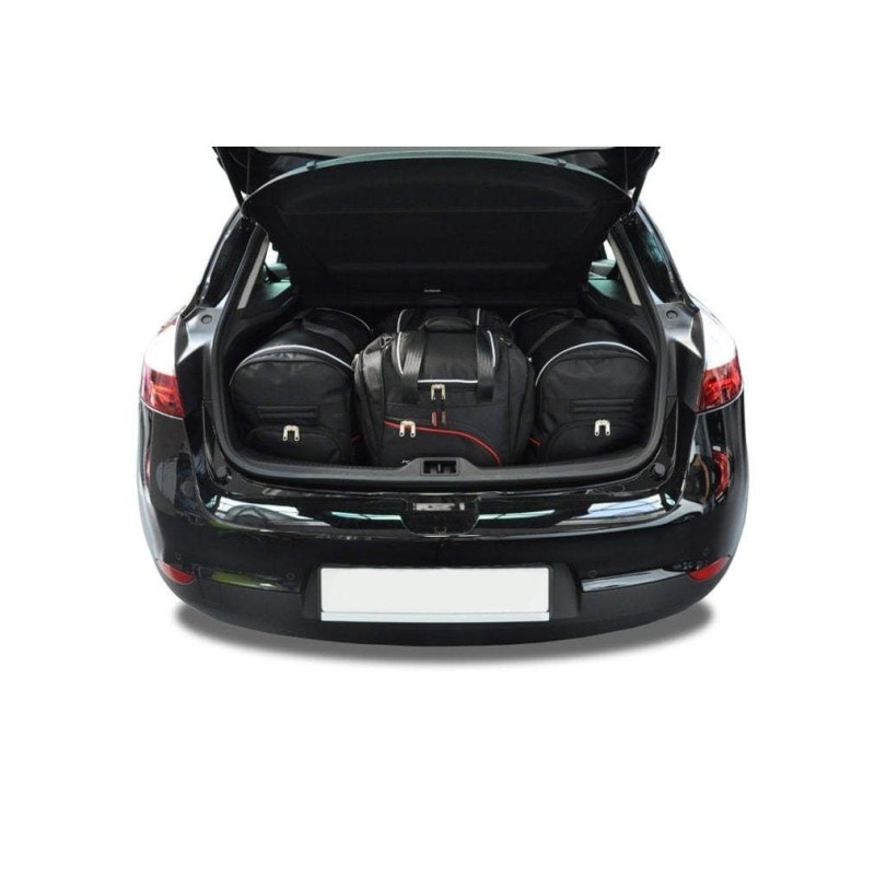RENAULT MEGANE HATCHBACK 2008-2015 TORBY DO BAGAŻNIKA 4 SZT RENAULT MEGANE HATCHBACK 2008-2015 TORBY DO BAGAŻNIKA 4 SZT