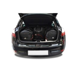 RENAULT MEGANE HATCHBACK 2008-2015 TORBY DO BAGAŻNIKA 4 SZT