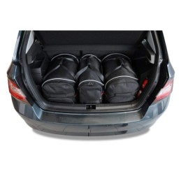 SKODA FABIA HATCHBACK 2014-2021 TORBY DO BAGAŻNIKA 3 SZT