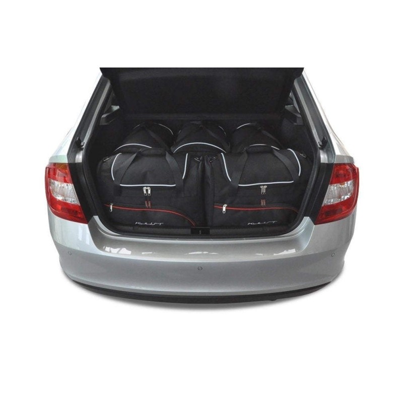 SKODA RAPID LIFTBACK 2012-2019 TORBY DO BAGAŻNIKA 5 SZT SKODA RAPID LIFTBACK 2012-2019 TORBY DO BAGAŻNIKA 5 SZT
