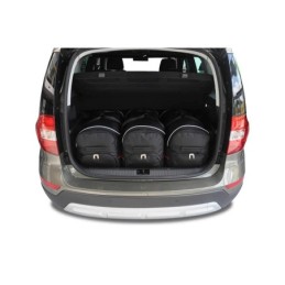 SKODA YETI 2009-2017 TORBY DO BAGAŻNIKA 3 SZT
