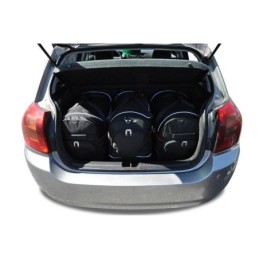 TOYOTA COROLLA HATCHBACK 2001-2009 TORBY DO BAGAŻNIKA 3 SZT