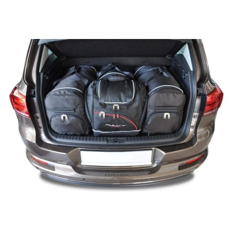 VW TIGUAN 2007-2015 TORBY DO BAGAŻNIKA 4 SZT