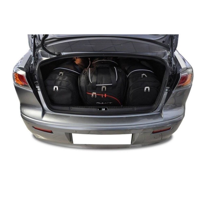 MITSUBISHI LANCER LIMOUSINE 2007-2016 TORBY DO BAGAŻNIKA 4 SZT MITSUBISHI LANCER LIMOUSINE 2007-2016 TORBY DO BAGAŻNIKA 4 SZT
